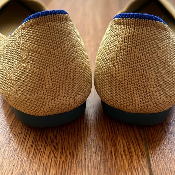 Rothy’s The Point Sahara Gold 6.5 EUC - Picture 7 of 10